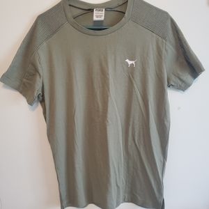 Light olive colored tee